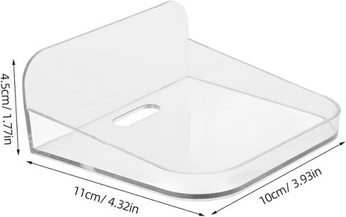 حامل تثبيت على الحائط من Tofficu بدون جهد لشاشة الكاميرا بدون حامل رف مثقاب ورف جداري صغير in Kuwait