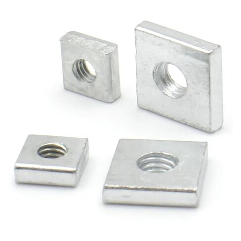 Square nut Square Slide Nut M2.5 M3 M3.5 M4 M5 M6 M8 DIN562 Zinc Plated Steel Thin Square Nuts Slider Block for Aluminum Profile Accessory(M5x9x9x3 (40pcs)) in Saudi Arabia