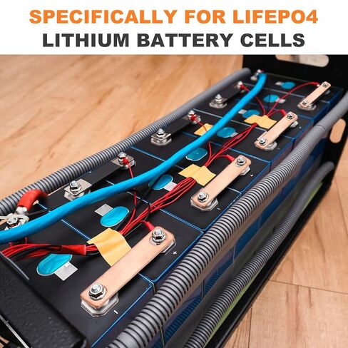 MECCANIXITY 4 Pcs Bus Bars Connector Bus Bar, Hole Spacing 1.18" Thickness 1.5MM for Lithium Battery 3.2V 50Ah 100Ah 280Ah LiFePO4 Cells, Copper Red in Saudi Arabia