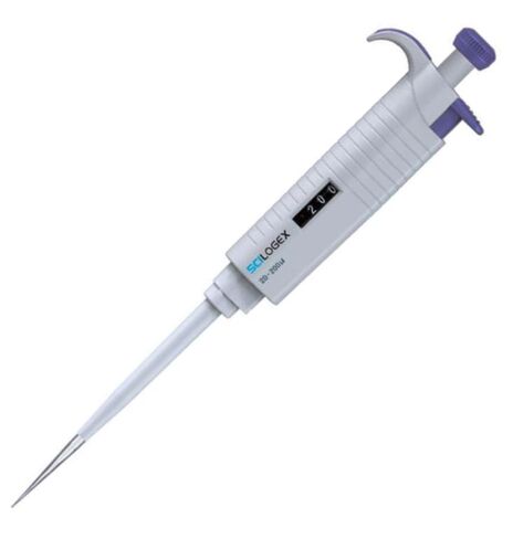 ماصة SCILOGEX MicroPette Plus أحادية القناة ذات الحجم الثابت - سعة 5000 ميكرولتر - ماصة دقيقة مريحة قابلة للتعقيم - تناسب أطراف الماصات العالمية in Kuwait