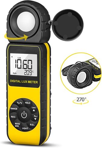 مقياس الإضاءة الرقمي، مقياس الإضاءة الرقمي عالي الدقة مع وظيفة تخزين البيانات، التكرار ±2%، وقت أخذ العينات 2.0 مرة/ثانية وعرض 3999، للفصل الدراسي الداخلي للأفلام in Kuwait