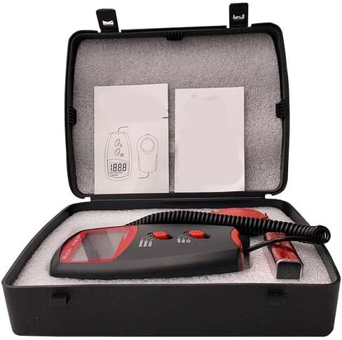 مقياس الإضاءة الرقمي، أداة قياس شدة الضوء، مع وظيفة تسجيل البيانات، مناسب للاستوديوهات والإضاءة الصناعية. in Kuwait