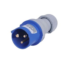 1pc 16A/32A Industrial Waterproof Plug - IP44 Rated Three-Phase Four-Wire Connector for Reliable Power Supply(3 core 16A Mobile 2131) in Saudi Arabia
