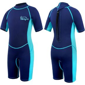 Kids Wetsuit for Boys Girls – 2.5mm Neoprene Thermal Youth Wet Suit for Swimming, Diving, Surfing, Snorkeling in Saudi Arabia