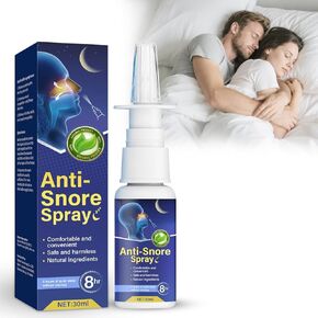 Anti Snoring Spray, Fast Helps Open The Throat & Air Passage While Sleeping, Effective Snoring Solution for Better Breathing Comfort in Kuwait