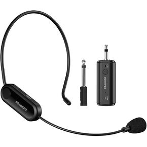 Aokeo Wireless Microphone Headset, UHF Wireless Headset Mic System, 160ft Range in Kuwait