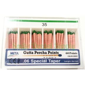 META Gutta PERCHA Points .06 Special Taper #35 (60pts/1pk) in Kuwait