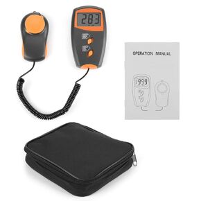 LX1010BS Digital Luxmeter, Illuminometer Meter with LCD Display, 3 12/ Digits 18mm Screen for Accurate Illumination Measurement, 1 100000Lux, Range for Factory, School, Laborato in Kuwait
