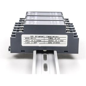 1pcs Resistance Transmitter Potential Isolator Current Voltage 4-20mA Signal Converter 25.4X108X47mm(24Vdc,0-75MV Input_0-10V) in Kuwait