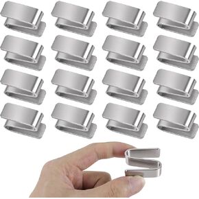 8 Pack Connecting S Hook for Wire Shelf System,Wire Shelf S Hooks - Heavy Duty 304 Stainless Steel - for Warehouses Shopping Malls Garden Places in Kuwait