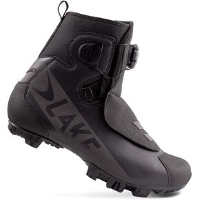 Lake Mx146 Cycling Shoe - Men's Black/Black Reflective, 44.0 in Kuwait