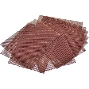 20 حزمة من شاشة تنظيف الشواية والشواية مقاس 5.5 × 4 بوصة، وسادة شبكية كاشطة معالجة بأكسيد الألومنيوم لموقد الحديد الزهر، وشواية المطاعم، وسطح مسطح من الفولاذ المقاوم للصدأ in Kuwait