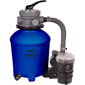 سلسلة GAME SandPRO 50D، وحدة فلتر رمل حمام السباحة البديلة الكاملة بقدرة 0.5 حصان، مصممة لحمامات سباحة Intex وBestway، مكنسة حمام السباحة عالية الأداء فوق الأرض، موفرة للطاقة، سهلة التشغيل in Kuwait