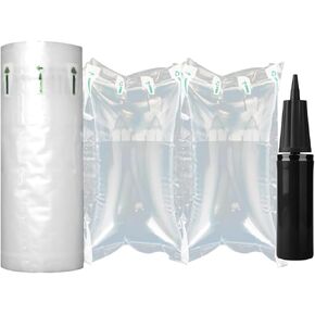 وسائد هوائية للشحن مع أكياس هوائية لتغليف المضخة، عدد 200، 4.72 بوصة × 9.84 بوصة، مواد تعبئة قابلة للنفخ تستخدم لحشو المحفظة للحفاظ على الشكل والشحن بالبريد، بديل لتعبئة الفول السوداني in Kuwait