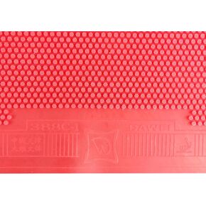 DAWEI 388C-1 Good for Forehand-Attack Medium Pips-Out Table Tennis PingPong Rubber with Sponge (red 1.0mm-1.2mm) in Kuwait