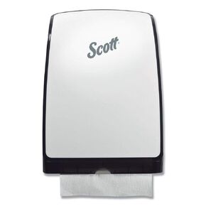 Kimberly-Clark 34830 Slimfold Towel Dispenser, 9 7/8w x 2 7/8d x 13 3/4h, White in Kuwait