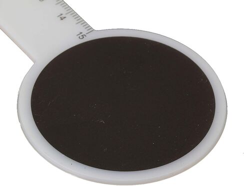 RDEXP Black & White 15cm Plastic Pupil Distance Meter Ruler Eye Ophthalmic Tool Pack of 5 in Saudi Arabia