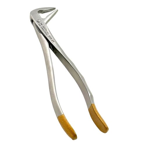 4pc German Premium Extracting Forceps Root Tip Tungsten Carbide Inserts Beak Serrated Dental Tool Dental Instruments (Cynamed) in Saudi Arabia