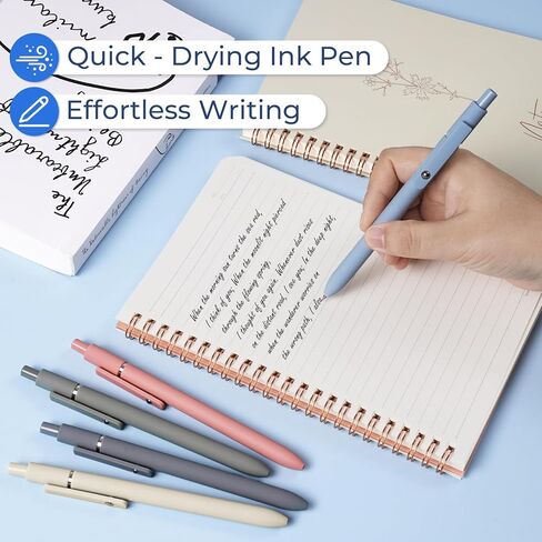 Nicpro 50PCS Cute Spiral Notebook Set For Women, Aesthetic Bible Journal Set, 3PCS A5 Spiral Notebook, Gel Pens, Sticky Notes & Tabs, Gift Box, Mechanical Pencils for Study Work School Office Supplies in Saudi Arabia