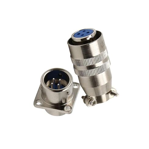 1pc XS12 Industrial Plug and Socket - Quick Push and Pull M12 7-Pin Power Connector for Aircraft Applications(6pin) in Saudi Arabia