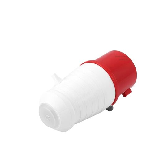 1pc ZQ-024 4-Pin 32A Waterproof Industrial Plug - IP44 Rated Three-Phase Connector for Applications in Saudi Arabia