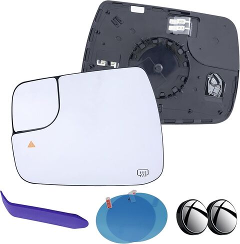 EAP Driver Side Mirror Glass Compatible with Dodge RAM 1500 2019-2025, Heated Without Auto Dimming 68402037AA 68402093AA in Kuwait