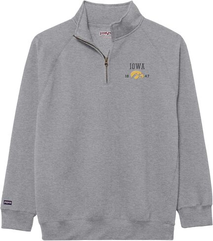 JanSport Unisex Adult NCAA Officially Licensed Rival Long Sleeve Stand-Up Collar Quarter Zip Sweatshirt in Saudi Arabia