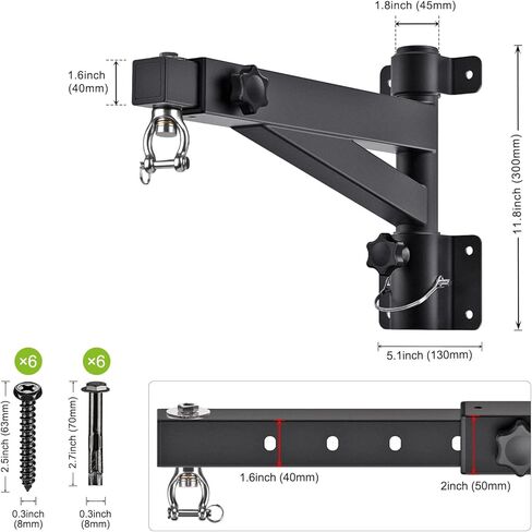 Kipika حقيبة ثقيلة شماعة مثبتة على الحائط، دعامة حقيبة ملاكمة شديدة التحمل للتدريب المنزلي وصالة الألعاب الرياضية، دعامة حقيبة ملاكمة قابلة للتعديل والتدوير للملاكمة، Muay Thai in Kuwait