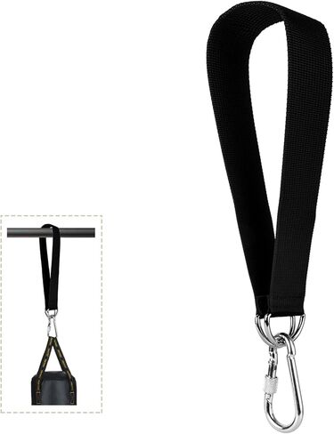 Heavy Bag Hanger Strap with Carabiner, Punching Bag Mount for Home Gym Training (1 Pack) in Saudi Arabia