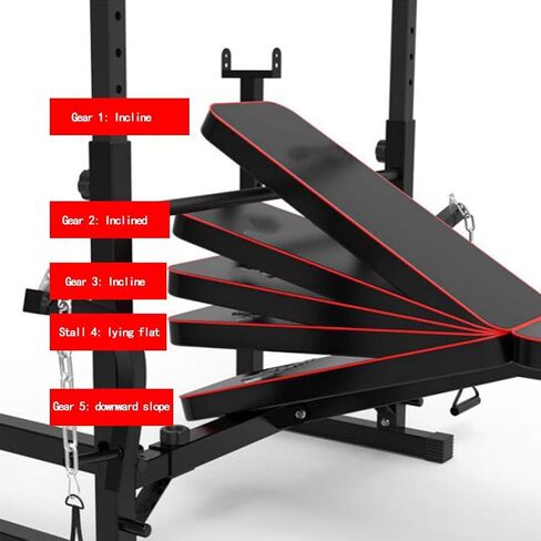 Olympic Bench Set, Bench Press for Full Body Workout & Home Gym Exercise, Fitness Machine Bench Strength Weights Equipment Without Barbell in Saudi Arabia