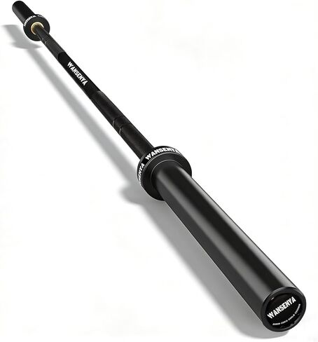 7FT Olympic Barbell 45lb,28MM 2 Inch Olympic Bar for No. 45 Steel,Olympic Weight Bars for Lifting,CrossFit,Bench Press,Deadlift,Squats,Strength Training bars in Saudi Arabia