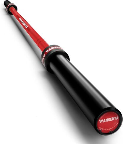 7FT Olympic Barbell 45lb,28MM 2 Inch Olympic Bar for No. 45 Steel,Olympic Weight Bars for Lifting,CrossFit,Bench Press,Deadlift,Squats,Strength Training bars in Saudi Arabia