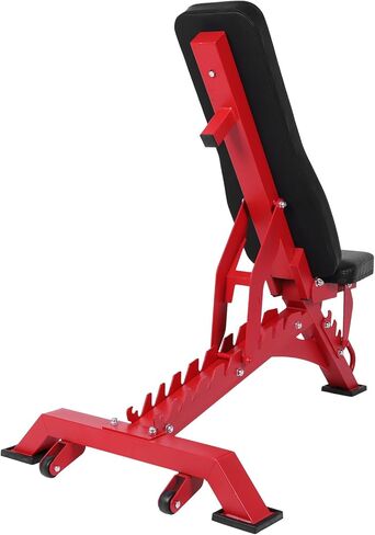 Weight Adjustable Workout for Home Gym Strength Training (Red) in Kuwait