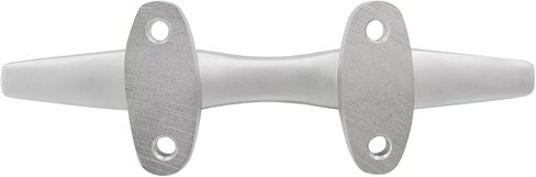 Boat Cleat Open Base Boat Cleat, 8"" Dock Cleat All Aluminum Boat Mooring Accessories,Installation Accessories Screws, silver in Saudi Arabia
