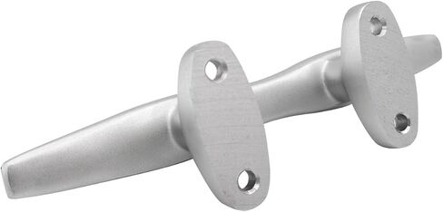 Boat Cleat Open Base Boat Cleat, 8"" Dock Cleat All Aluminum Boat Mooring Accessories,Installation Accessories Screws, silver in Saudi Arabia