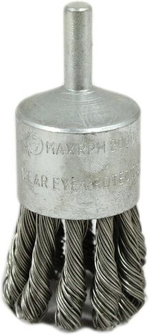 Shark Shark 13988 1-Inch Twist Knotted End Brush, .020 Gauge Stainless Steel in Saudi Arabia