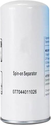 Industrial Grade Oil Separator 077044011026, Spin-on Air Compressor Filter Element, Compatible with Air Compressor Replacement Parts in Kuwait