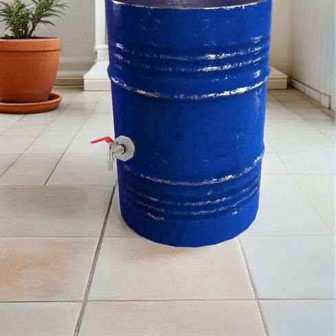 Garneck Water Drum Faucet Replacement with Leakproof Washer Brass IBC Tank Tap Adapter for Buckets Outdoor Garden Spigot Handle Valve for Industrial and Residential Use in Kuwait