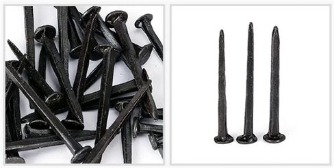 Stainless Steel Hardware Nails, Small Black Iron Nails, for, for Shoe Repair, About 100 Grams.-19mm(25mm) in Saudi Arabia