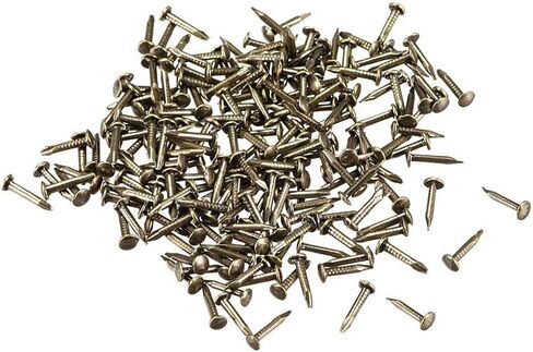 Stainless Steel Hardware Nails, 300, 1mmX8mm for DIY Decoration Pictures, Wooden Box Household Accessories, Bronze in Saudi Arabia