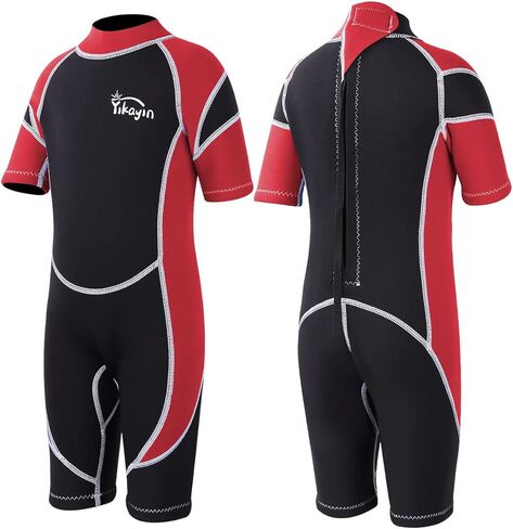 Kids Wetsuit for Boys Girls – 2.5mm Neoprene Thermal Youth Wet Suit for Swimming, Diving, Surfing, Snorkeling in Saudi Arabia