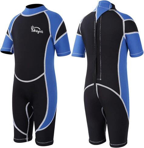 Kids Wetsuit for Boys Girls – 2.5mm Neoprene Thermal Youth Wet Suit for Swimming, Diving, Surfing, Snorkeling in Saudi Arabia