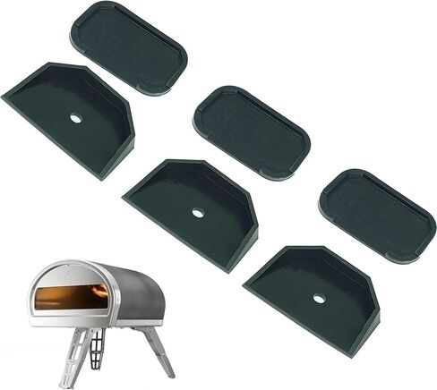 Fit Gozney Roccbox Oven Rubber Feet & Pedestals (6-Pack) - Anti-Slip Silicone Shoes and Stand Accessories in Kuwait