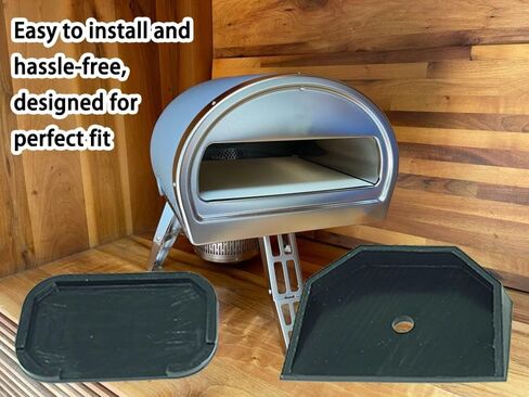 Fit Gozney Roccbox Oven Rubber Feet & Pedestals (6-Pack) - Anti-Slip Silicone Shoes and Stand Accessories in Kuwait