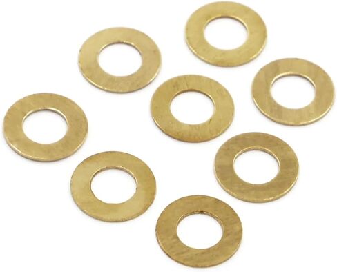 5-50 قطعة من النحاس الصلب GB97 DIN125 غسالة مسطحة من النحاس وسادة حشية عادية M2 ~ M16 (5 قطعة M12x24x1.2mm) in Kuwait