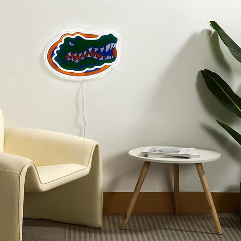 Saturday Neon Officially Licensed NCAA Florida Gators LED Neon Light Up Sign, 15" - Perfect for Fans and Alumni in Kuwait