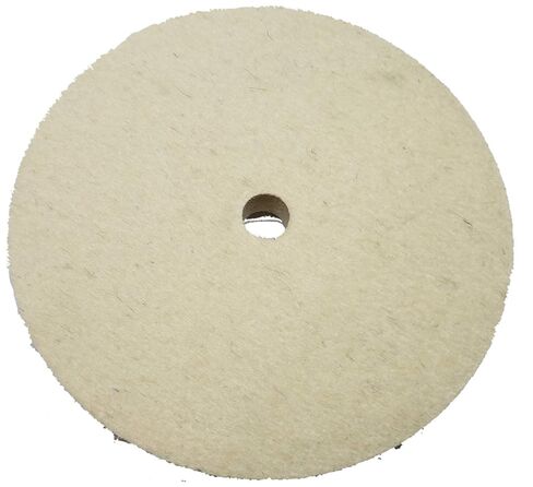 Marathon 5" Felt Honing Wheel, 1/2"" Thick, 1/2" Arbor Hole, Medium Density in Kuwait