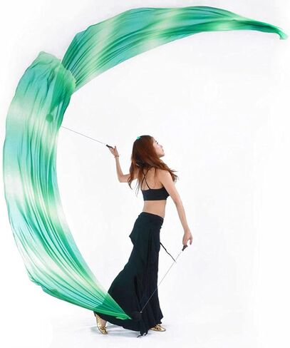 1 Pair Poi Throwing Balls Indian Stage Party Belly Dancing, 5 in Kuwait