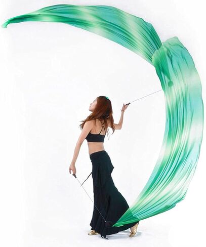 1 Pair Poi Throwing Balls Indian Stage Party Belly Dancing, 5 in Kuwait