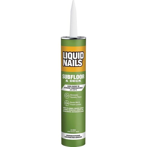 Liquid Nails LN902 VOC 10-Ounce Subfloors and Construction Adhesive (Pack of 4) in Saudi Arabia